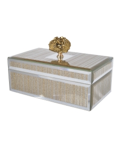 12.5cm SULLIVAN STRIPED DECORATIVE BOX