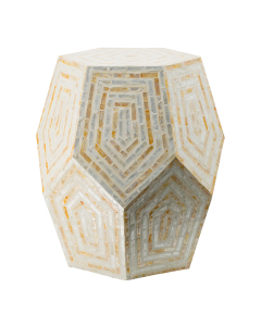 46x46x53cm Capiz Stool 