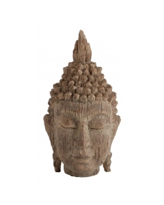 Meditating Buddha Head SM