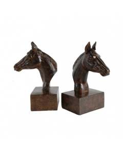 S/2 20CM Bookend Horse