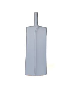 Matt Blue Ceramic vase 51cm