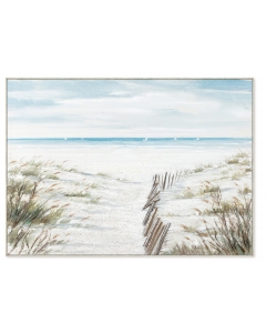 140x100CM Canvas Beach Walk