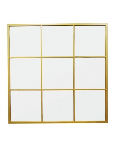 95cm Lux SQ Mirror-Gold