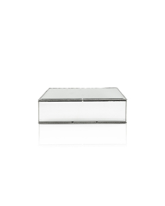 31CM Silver String Mirror Box