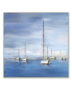 100x100CM Mid CoastFramedCanva