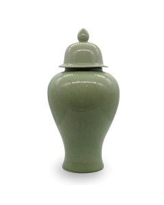 61cm Oasis Teal Ceramic Jar