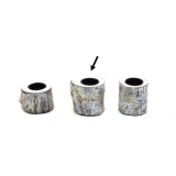 Natural 9CM Resin Tea Light H