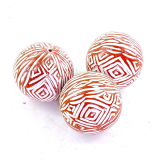 Medi 9.5CM Resin Ball Red