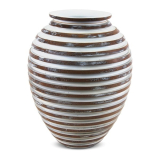 Springfield 31CM White Resin Vase