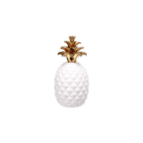 17CM Gold and White Pineapple