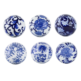 S/6 D4 Aline Decorative Orb