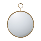 Gold-Framed Mirror Wall Decor