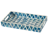 "Decorative Rectangular Tray,B