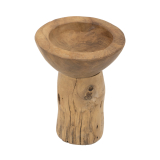 15x15x20cmTeak Candle Holder