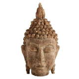 "Buddha Head Sculpture,Large"