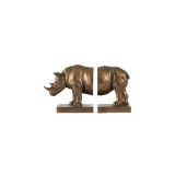 25.5CM Set2 Rhinoceros Bookend