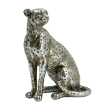 17.5X11 X22cm Sitting Leopard