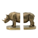 S/2 Rhino Bookends