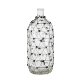 Glass Wire Vase