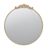 91x4x98cm Gold Mirror