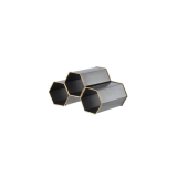 Geometric Iron Wine Holder