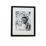 A4 Black Wooden Photo Frame