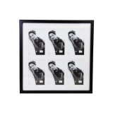 4x6inch frame in 6p Black