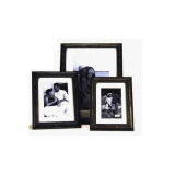 4x6 Natural Timber Frame Black