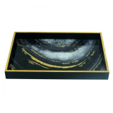 Luxe REC blackgold tray