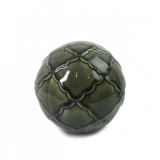 15CM green crackled ball