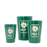 Flower Vase set - Green