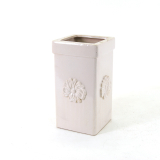 12in Square Vase