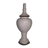 53CM Shabby White Floral Jar