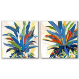 S/2 84CM Summer CanvasFramed