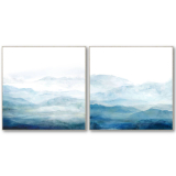 S/2 82cm BlueMountain Framed