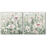 S/2 82CM SpringBloomFramedCa