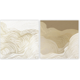 S/2 84CM Canvas Rolling Hill