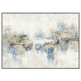 140x100CM Winter Lake Canvas
