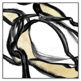 100x100CM Champagne Ripple Fra