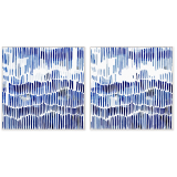 S/2 82x82CM Blue IncenseFram