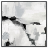 100x100CM Clouds Framed Canvas