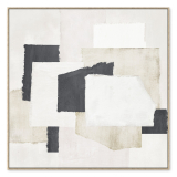 102x102CM Framed Canvas