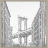 100x100CM Manhattan Bridge 