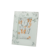 Glass Frame-Silver 4 x 6 inch