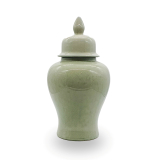 46cm Oasis Teal Ceramic Jar