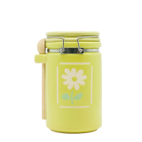 Large Flower Jar - Lime