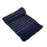 152cm Navy THROW