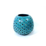Vintage Blue 24CM Candle Hold