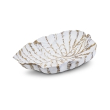 Wood Craft 50CM Leaf bowl