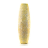 Medi 88CM Polyresin Vase Yello